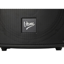 V-TONE BQ12 GO MP3 - active 8" battery-powered speaker with wireless microphone and remote control, black