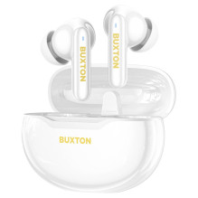 Buxton BTW 7200 White Tuya - In-ear wireless earphones with charging case, white Buxton BTW 7200 White Tuya - In-ear wireless earphones with charging case, white