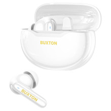 Buxton BTW 7200 White Tuya - In-ear wireless earphones with charging case, white Buxton BTW 7200 White Tuya - In-ear wireless earphones with charging case, white