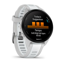 „Garmin Forerunner 165 Music“ 3,05 cm (1,2 colio) AMOLED 43 mm Skaitmeninis 390 x 390 pikselių Jutiklinis ekranas Pilkas