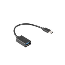 Lanberg AD-OTG-UC-01 USB cable USB 2.0 0.15 m USB A USB C Black Lanberg AD-OTG-UC-01 USB cable USB 2.0 0.15 m USB A USB C Black