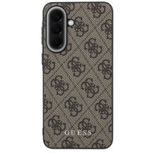 Etui Guess 4G Classic na Samsung Galaxy A37 5G - brązowe