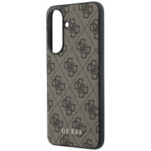 Etui Guess 4G Classic na Samsung Galaxy A37 5G - brązowe