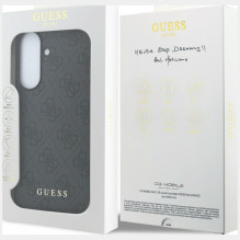 Etui Guess 4G Classic na Samsung Galaxy A37 5G - czarne