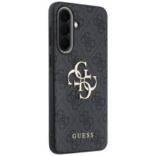 Etui Guess Leather 4G Metal Logo na Samsung Galaxy A37 5G - czarne