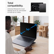 Podstawka pod laptopa Spigen SlimFold LD201-S6 - szara