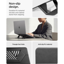Podstawka pod laptopa Spigen SlimFold LD201-S6 - szara