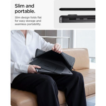 Podstawka pod laptopa Spigen SlimFold LD201-S8 pod laptop - szara