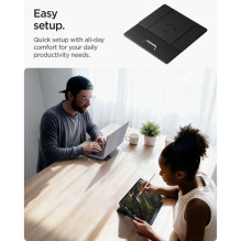Podstawka pod laptopa Spigen SlimFold LD201-S8 pod laptop - szara