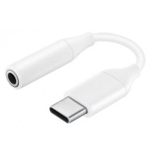 „Samsung“ USB-C–ausinių lizdo adapteris, baltas