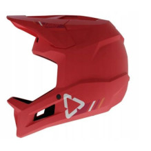 Dviračių Šalmas - Leatt MTB Gravity 1.0 V24, 360° Turbine System, Dydis M, Raudona