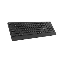 Klaviatūra ir Pelė - Natec Stingray 2 Bevielė QWERTY Klaviatūra, 9 Mygtukų Pelė, Juoda