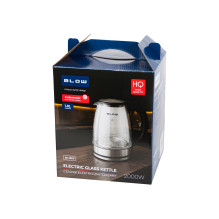 Elektrinis virdulys - BLOW BK-18GS 2000W 1.8L Automatinis Išjungimas Juodas Elektrinis virdulys - BLOW BK-18GS 2000W 1.8L Automatinis Išjungimas Juodas