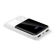 Energijos Bankas - everActive 10,000mAh, 2x USB, 1x USB-C 22.5W, QC4+ Baltas