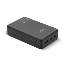 Energijos Bankas - everActive 20000mAh Powerbank, 1x USB, 2x USB-C, 20W, QC4+ Juodas Energijos Bankas - everActive 20000mAh Powerbank, 1x USB, 2x USB-C, 20W, QC4+ Juodas