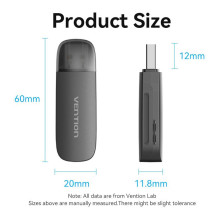 MEMORY READER USB2.0 / CLEB0 VENTION