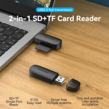 MEMORY READER USB2.0 / CLEB0 VENTION