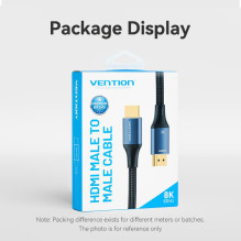 CABLE HDMI MALE TO MALE 3M / ALGLI VENTION
