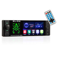 Automobilinė Garso Imtuvas - BLOW Spider 4" MP5 / USB / microSD / Bluetooth FM Radijas Juodas Automobilinė Garso Imtuvas - BLOW Spider 4" MP5 / USB / microSD / Bluetooth FM Radijas Juodas
