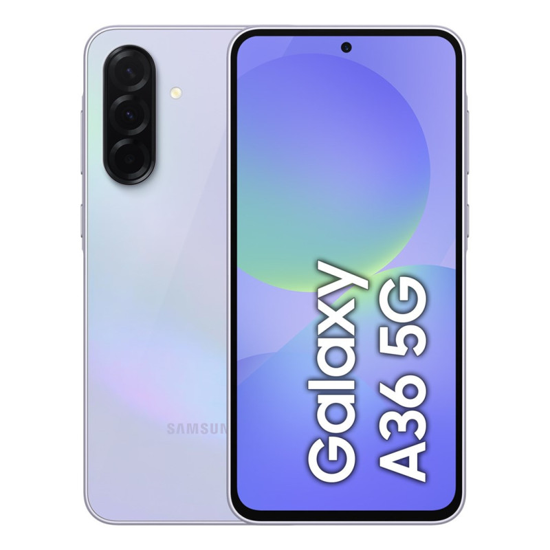 Mobile Phone - Samsung Galaxy A36 6.7' 8GB RAM 256GB 5G Dual SIM, Lavender