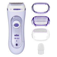 Sveikata ir asmeninė priežiūra - Braun Silk-épil LS 5560 Įkraunamas moterų skustuvas alyvinė