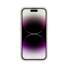 „Evelatus Apple iPhone 16e / SE4 Premium Magsafe“ minkštas silikoninis dėklas, akmenuko spalvos