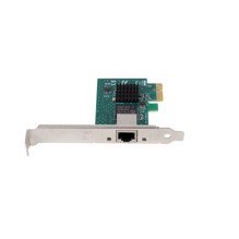 Tinklo kortelė - Lanberg PCI Express X1 2.5Gb / s RJ45 Žemas profilio laikiklis Juodas