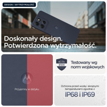 „Motorola Moto G86 5G“ 16,9 cm (6,67 colio) Dviguba SIM kortelė „Android 15“ USB C tipo 8 GB 256 GB 5200 mAh Tamsiai mėl