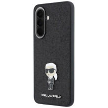 Karl Lagerfeld KARL LAGERFLED case for SAMSUNG A57 KLHCSA57GKNPSK (Fixed Glitter Ikonik Logo Metal Pin) black