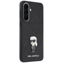 Karl Lagerfeld KARL LAGERFLED case for SAMSUNG A57 KLHCSA57GKNPSK (Fixed Glitter Ikonik Logo Metal Pin) black