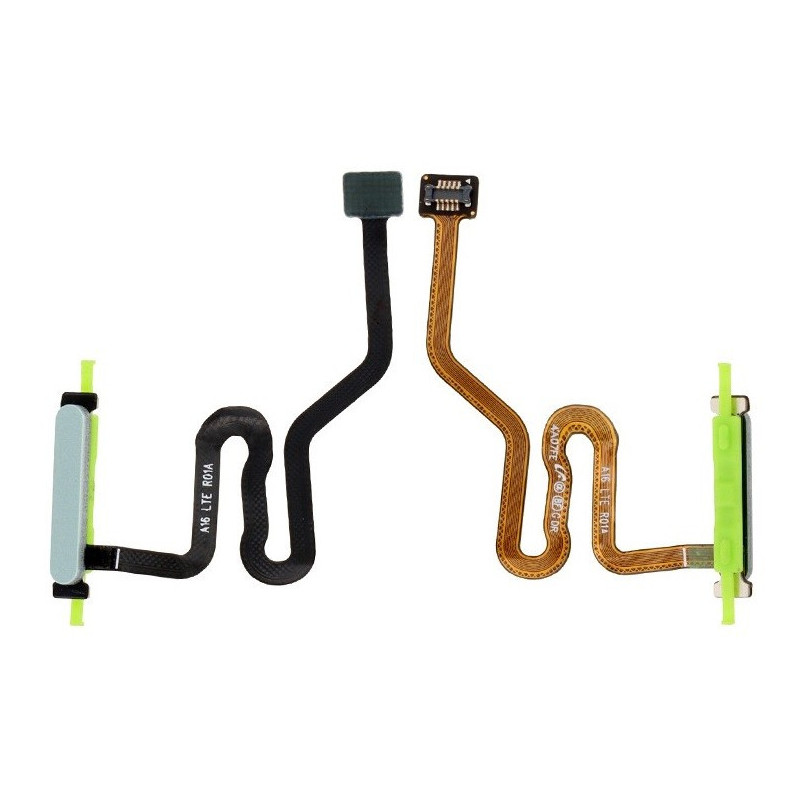 Flex Samsung A165 A16 4G with fingerprint sensor Light Green original (service pack)