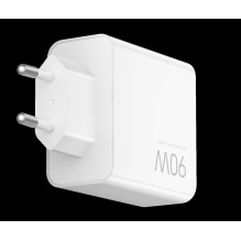 „Xiaomi“ 90 W „HyperCharge“ maitinimo adapteris (3 prievadų), ES, baltas „Xiaomi“ 90 W „HyperCharge“ maitinimo adapteris (3 prievadų), ES, baltas