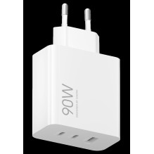 Xiaomi 90W HyperCharge Power Adapter(3-Port) EU, White