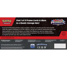 Pokemon Scarlet &amp; Violet Prismatic Evolutions Surprise Box rinkinys (anglų k.)