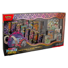 Pokemon Scarlet &amp; Violet: Paldean Fates Great Tusk ex &amp; Iron Threads ex Premium Collection rinkinys
