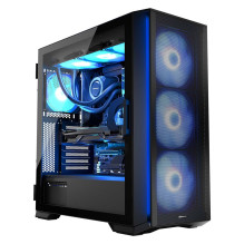 MODECOM HORIZON ARGB Flow MIDI USB 3.0 X 2 CYPE-C kompiuterio korpusas