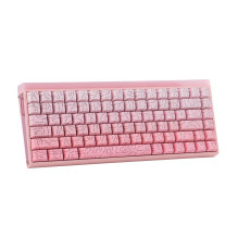 Gaming Keyboard - AULA HERO84 HE Mechanical RGB USB-C Compact Design Pink Gradient Gaming Keyboard - AULA HERO84 HE Mechanical RGB USB-C Compact Design Pink Gradient