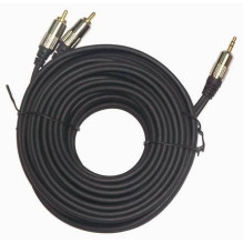 CABLE AUDIO 3.5MM TO 2RCA 1.5M / GOLD CCA-352-1.5M GEMBIRD CABLE AUDIO 3.5MM TO 2RCA 1.5M / GOLD CCA-352-1.5M GEMBIRD