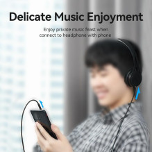 CABLE AUDIO 3.5MM TO 3.5MM / 0.5M BAXBD VENTION CABLE AUDIO 3.5MM TO 3.5MM / 0.5M BAXBD VENTION