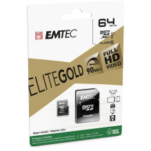 Emtec MicroSDXC 64GB UHS-I U1 EliteGold