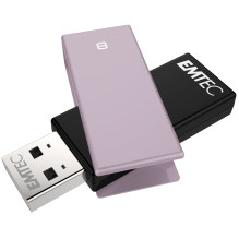 Emtec USB2.0 C350 8GB plytų violetinė