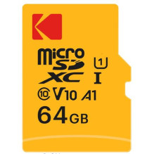 Kodak MicroSDXC 64GB UHS-I U1 V10 A1 Premium