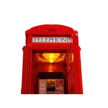 LEGO IDEAS 21347 Raudona Londono telefono būdelė