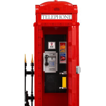 LEGO IDEAS 21347 Raudona Londono telefono būdelė