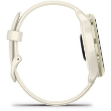 „Garmin vívoactive 6“ 3,05 cm (1,2 colio) AMOLED 42 mm Skaitmeninis 390 x 390 pikselių Jutiklinis ekranas Baltas „Wi-Fi“