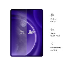 Tempered glass to Samsung Galaxy Tab S9 FE+ 12.4" Blue Star Tempered glass to Samsung Galaxy Tab S9 FE+ 12.4" Blue Star