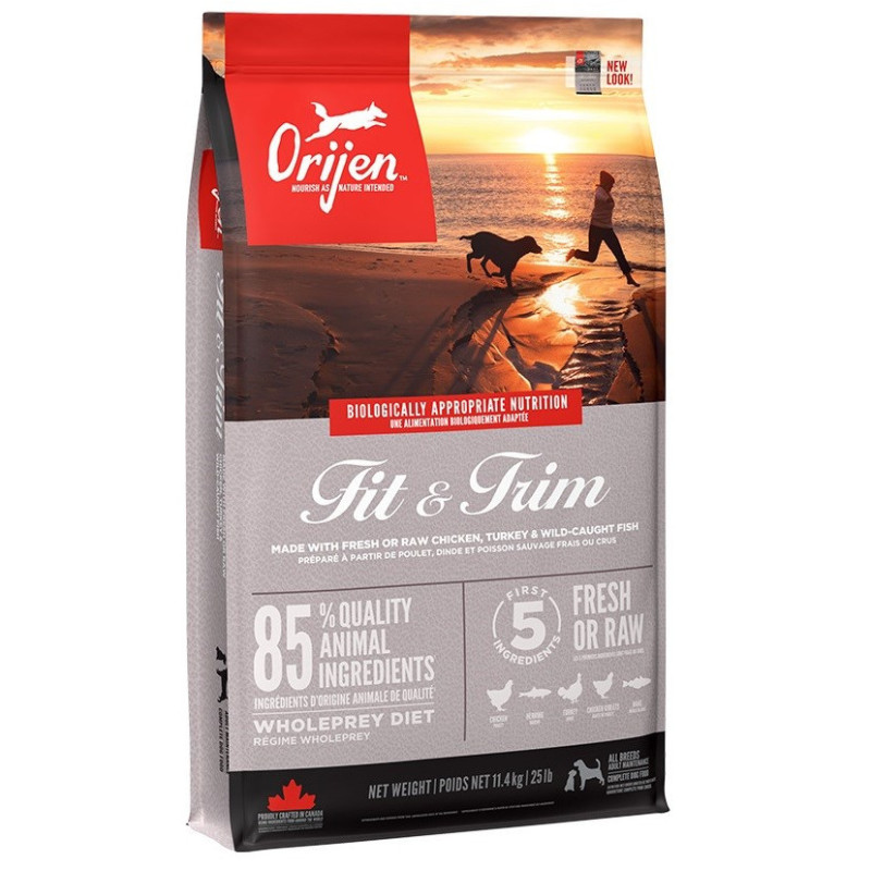 ORIJEN Fit &amp; Trim - dry dog food - 11,4kg