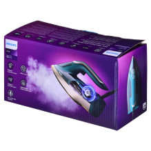 „Philips 1000“ serijos DST8030 / 70 lygintuvas Garinis lygintuvas „SteamGlide Elite“ padas 3000 W Žalias