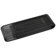 Kingston 64GB DataTraveler 70 USB-C Black DT70 / 64GB Kingston 64GB DataTraveler 70 USB-C Black DT70 / 64GB