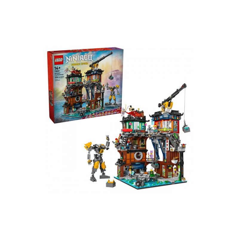 Žaislai, Žaidimai ir Kolekcionavimas - Lego 71837 Ninjago City Workshops Set With Minifigures - Multicolor